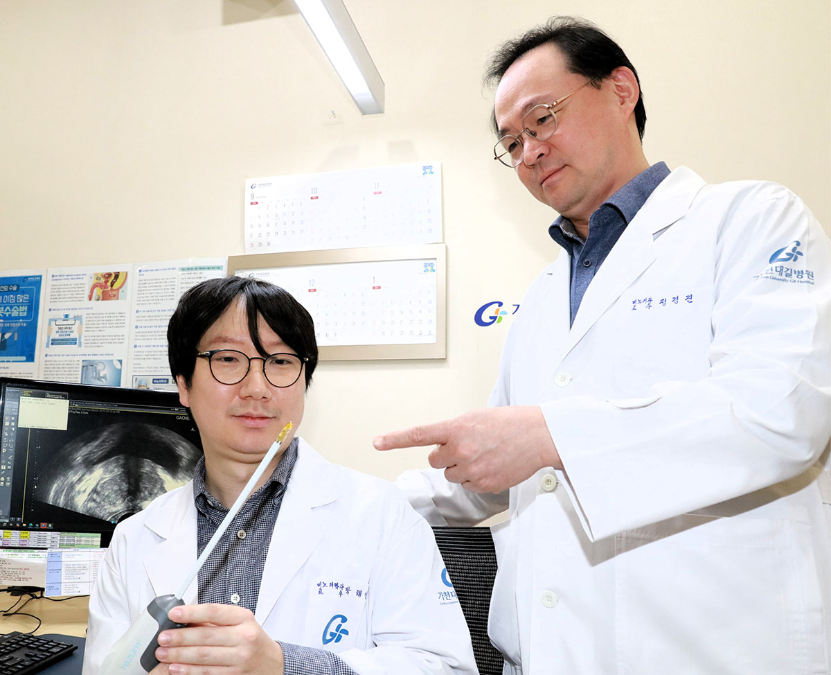 수증기 전립선 비대증 치료 리줌 도입, 의료진 모습 